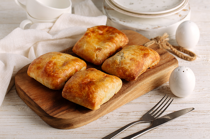 Санза с картофелем и грибами