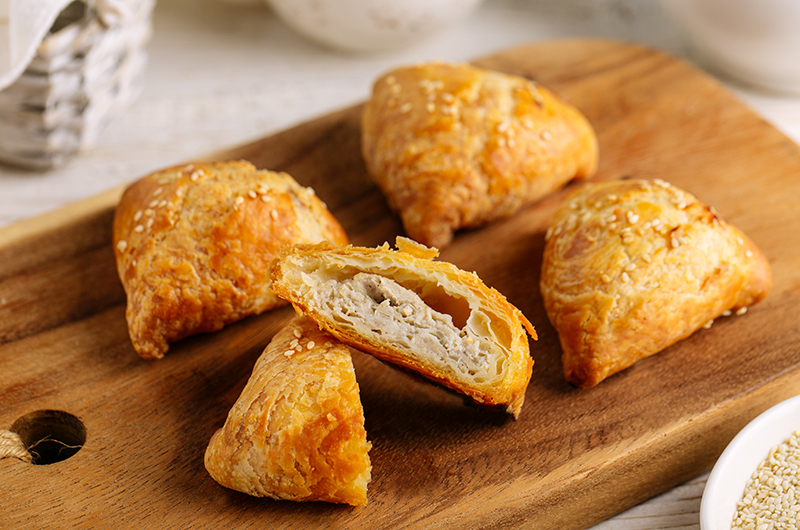 Самса куриная (мини) 4 шт.