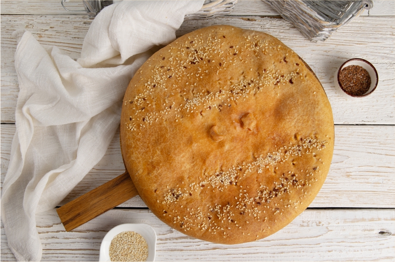 Пирог с мясом и картофелем