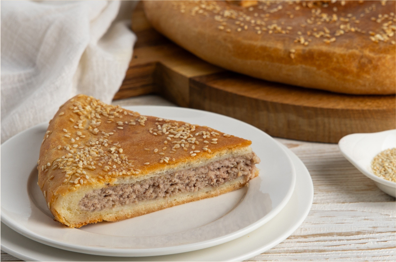 Пирог с мясом