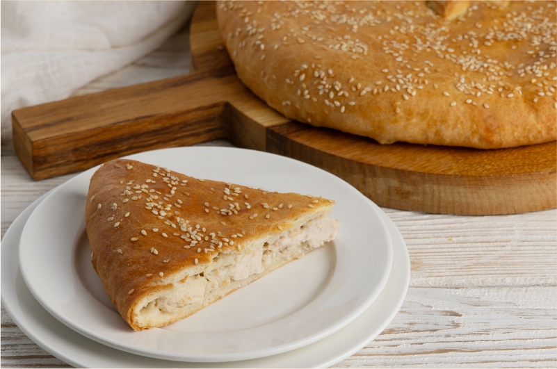 Пирог с курицей