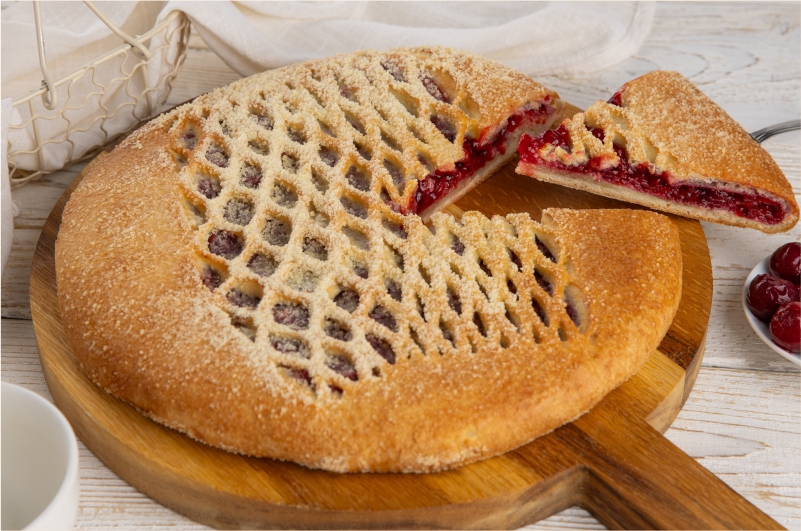 Пирог с вишней