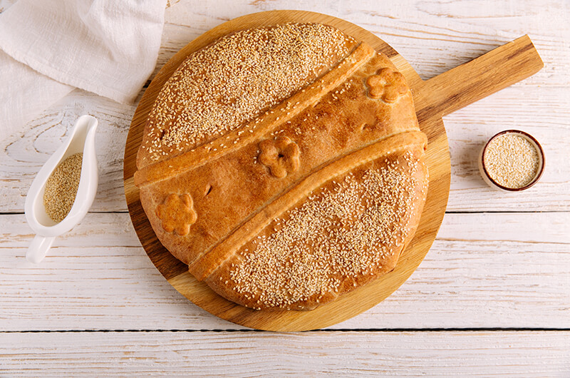 Пирог Татарский с говядиной и картофелем
