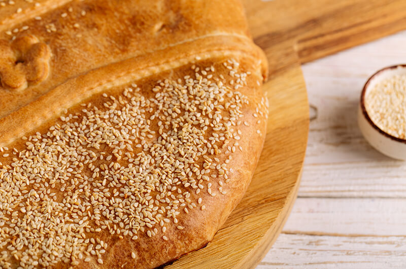 Пирог Татарский с говядиной и картофелем